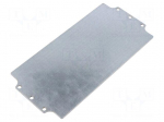 Mounting plate | galvanised steel | EUROMAS