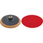 T&ouml;&ouml;riistad ja m&otilde;&otilde;teseadmed // Lisaseadmed lihvijatele, puuridele ja kruvikeerajatele // Dysk-przystawka fi=125mm, gw.m14 (rzep) pogrub.gumą proline