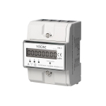 3-fazowy wskaźnik zużycia energii elektrycznej, 80A, 4,3 moduły, DIN TH-35mm