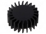 Heatsink: extruded | round | L: 20mm | 3.6K/W