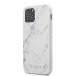 Back panel cover Guess Apple iPhone 12 mini 5.4'' PC/TPU Marble Cover White