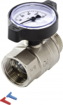 TECEfloor ball valve with thermometer 1''