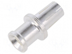 Contact | female | CY | silver plated | 5mm2 | turned contacts | crimped