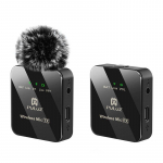 Wireless Lavalier Microphone PULUZ 1 TX + 1 RX