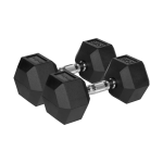 Uued tooted // Hantle żeliwne gumowane HEX 2x15 kg REBEL ACTIVE