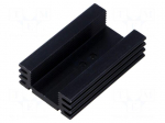 Heatsink: extruded | U | SOT32,SOT93,TO126,TO218,TO220,TO247,TOP3