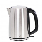 Teapot Adler  Kettle AD 1340\t Electric, 2200 W, 1.7 L, Stainless steel, 360&deg; rotational base, Inox