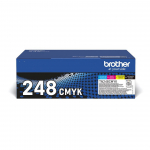 Printer accessories Brother  TN248VAL Toner Cartridge, Value pack with all 4 toners