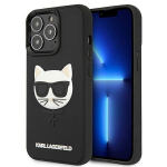 2 Products without IMEI/SN Karl Lagerfeld  Karl Lagerfeld 3D Rubber Choupette Case for iPhone 13 Pro / iPhone 13 - Black