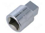 Socket | square,socket spanner | 13.5mm | 1/2"