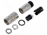 Connector: M16 | plug | female | PIN: 6 | 5A | 250V | 423 | soldering | IP67