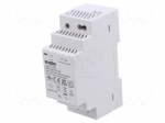 Power supply: switching | for DIN rail | 24W | 12VDC | 2A | 90&divide;264VAC