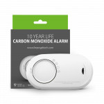 EN 50291 sertifitseeritud vingugaasi (CO) detektor | Sisseehitatud liitiumaku