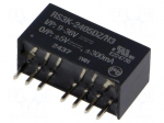 Converter: DC/DC | 3W | Uin: 9&divide;36VDC | Uout: 5VDC | Uout2: -5VDC | SIP8