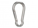 STAINLESS STEEL SNAP HOOK - &Oslash; 8 x 80 mm