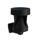 PHILIPS Avery ar solāro uzlādi WA 1.5W 2700K melns gaismeklis 8720169386853