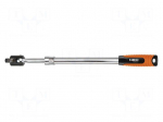 Handle for the key | 1/2" | telescopic,with joint | 470&divide;620mm