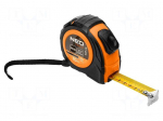 Measuring tape | L: 10m | Width: 25mm | Class: II | measure