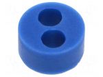 Insert for gland | 6mm | M20 | IP54 | silicone | Holes no: 2 | -50&divide;200&deg;C