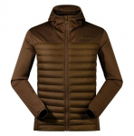 Men's Berghaus Hooded Hybrid Jacket size M brown