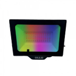 LED Moisture-resistant outdoor floodlight with remote control 50W, 4750Lm, RGB, IP65