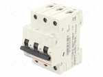 Circuit breaker | 400VAC | Inom: 16A | Poles: 3 | Charact: B | 6kA | IP20