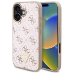 Other Phone Accessory Guess  Guess New 4G Triangle Case for iPhone 16 Plus - White