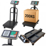 Kontoritehnika // Saadetise kaalud | T&ouml;&ouml;stuslikud kaalud // Waga Elektroniczna LCD Platformowa Magazynowa Dokładność do 20g 200kg