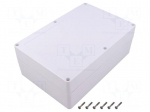 Enclosure: multipurpose | X: 140mm | Y: 210mm | Z: 75mm | ZP | ASA | white