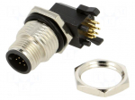 Connector: M12 | socket | male | PIN: 12