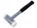 Hammer | assembly,workshop | 300mm | 40mm | round | polyamide | steel