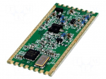 Module: RF | FM transceiver | FSK | 433.92MHz | SPI | -120dBm | 3.3&divide;6VDC