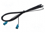 Cable | 5m | Fakra female,both sides | Car brand: universal