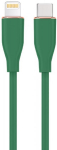 Cable Gembird Premium silicon 8-pin Male - USB Type-C Male 1.5m Green