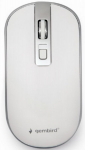 Gembird Wireless Optical Mouse White / Silver