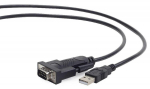 Cable Gembird USB - DB9M serial port converter