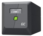 Continuous power supply Green Cell Powerproof LCD UPS 1000VA 700W USB 2x Schuko + 2x IEC