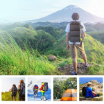 Charger Choetech  Choetech SC001 solar foldable charger 19W 2x USB-A - black