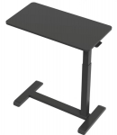Stand Gembird Mobile Laptop Desk with Caster Wheels Black