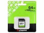 Memory card | SDXC | 64GB | Class 10 UHS-I U1 V10 | R: 100MB/s