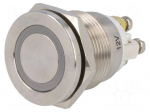Switch: vandal resistant | Pos: 2 | SPST-NO | 0.5A/220VAC | 2A/36VDC