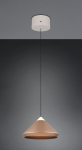Trio Laguna LED piekarama lampa 1-pc 30 cm coffee brushed steel 336219165 4017807677522