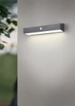 Trio Obidos hybrid solar LED spotlight 3-pc matt black rechargeable dusk sensor 4000K gaismeklis R83256332 4017807647976