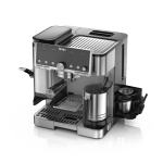 NINJA | Coffee Maker | ES701EU Luxe Caf&eacute; Pro | Pump pressure 9 bar | Built-in milk frother | Ground | 1650 W | Black/Stainless Steel