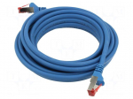Patch cord | S/FTP | Cat: 6 | RJ45 plug,both sides | stranded | Cu | 5m