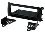 Radio mounting frame | Chrysler,Dodge | 1 DIN | black