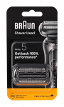 BRAUN Series 5 black electric shaver replacement head, 54B