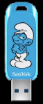 Flash memory Sandisk Smurfs 64GB Brainy Smurf Edition