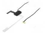 Antenna | DAB | Colour: black | Kind: RG174 | 8dBi | -40&divide;85&deg;C | 50&Omega;
