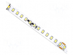 LED tape | white warm | Case (mm): 2835 | LED/m: 130 | 10mm | white PCB